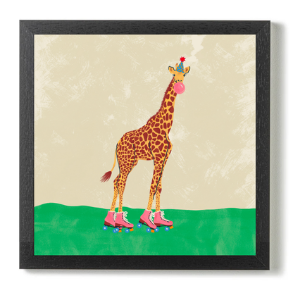 Party Animal Giraffe by Carrie Cantwell