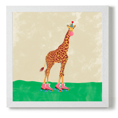 Party Animal Giraffe by Carrie Cantwell