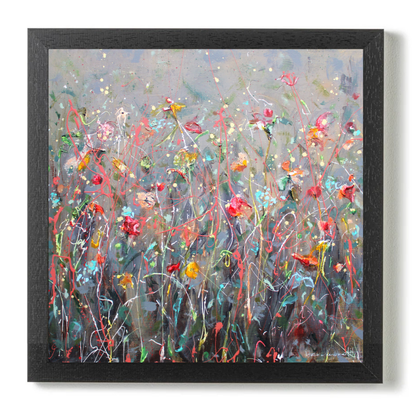 Wild Flowers Rouge by STUDIO PAINT-ING