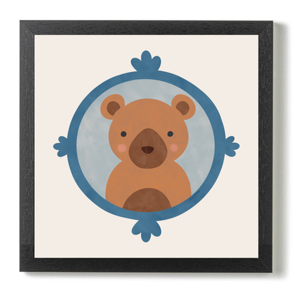 Animal Portraits Bear by Carrie Cantwell