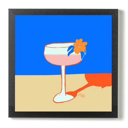 Cocktail Hour2 by Alix Campbell Art