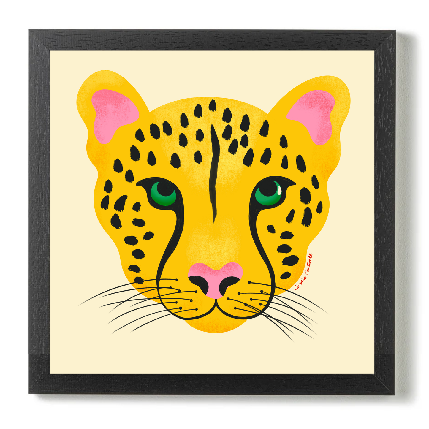 Jungle Cats Cheetah by Carrie Cantwell