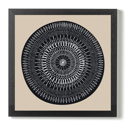 Mark Making Black Bream by Print Punk Studio