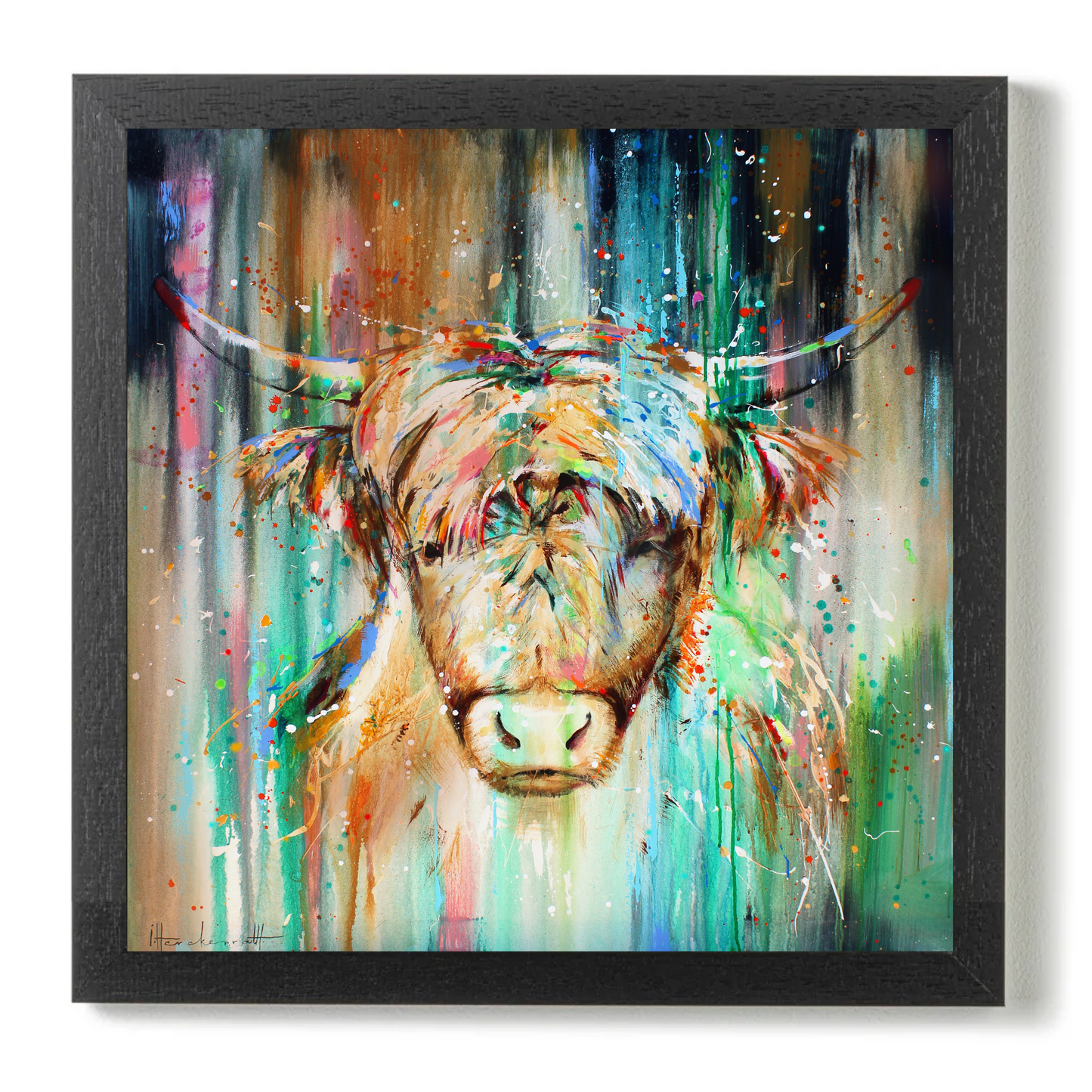Highland Cow 111 by STUDIO PAINT-ING