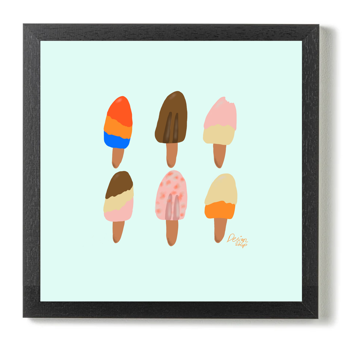 Ice Blocks by Alix Campbell Art