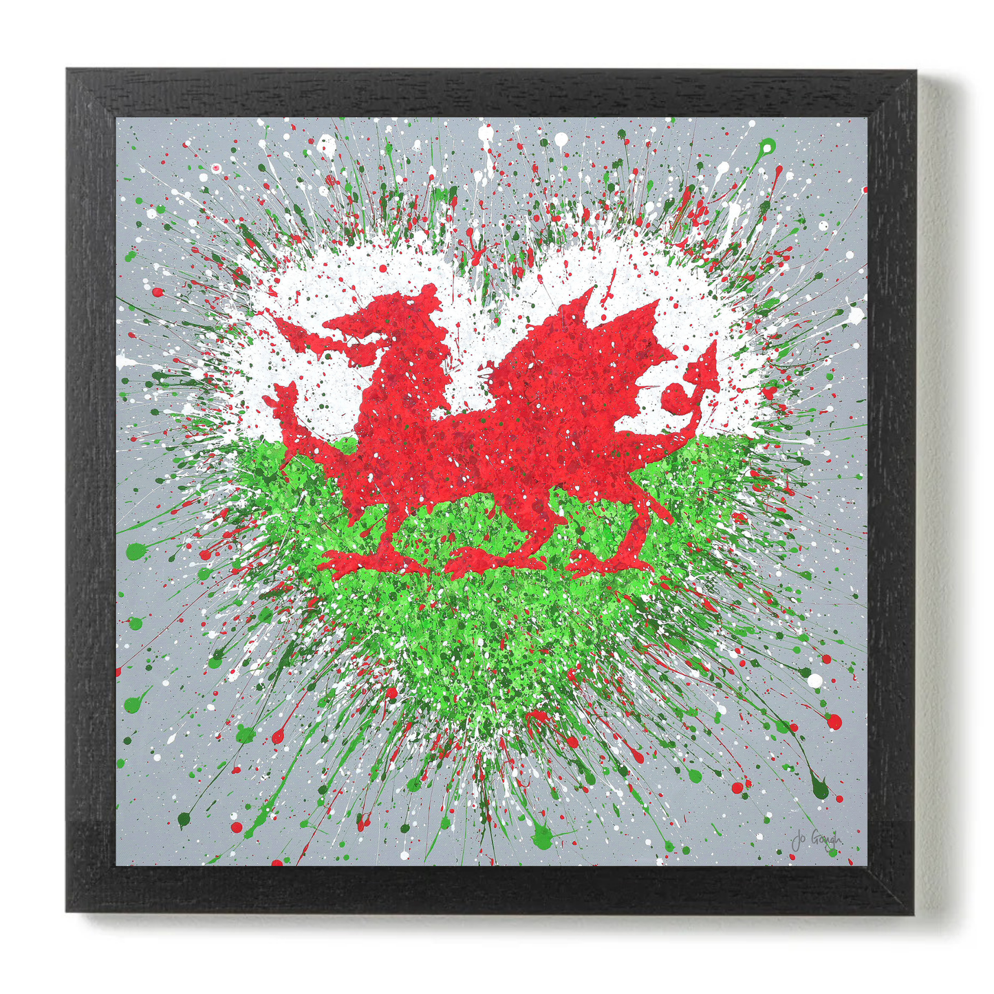 Y Ddraig Goch by Jo Gough