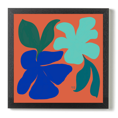 Graphic Floral 2 by Alix Campbell Art