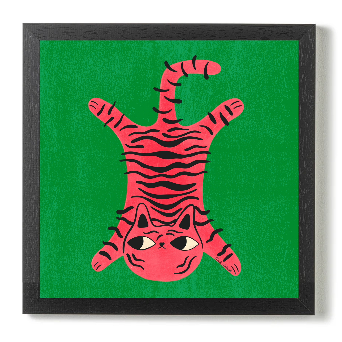 Cat Rug by Carrie Cantwell