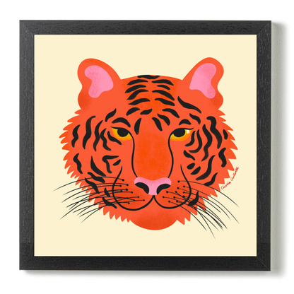 Jungle Cats Tiger by Carrie Cantwell