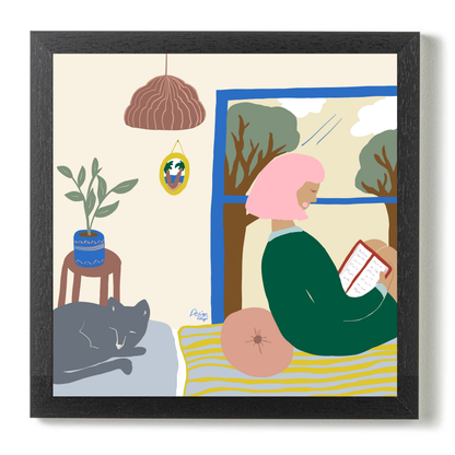 Favourite Pasttime by Alix Campbell Art