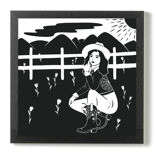 Goth Cowgirl by Carrie Cantwell