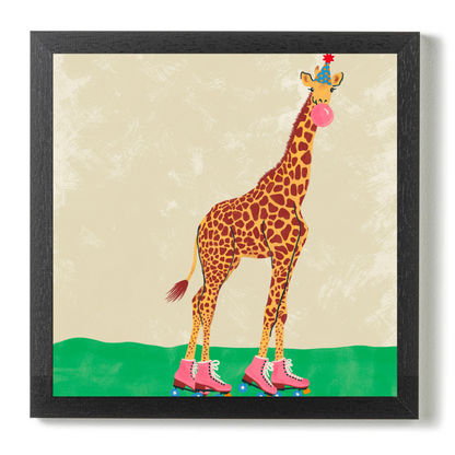 Party Animal Giraffe by Carrie Cantwell