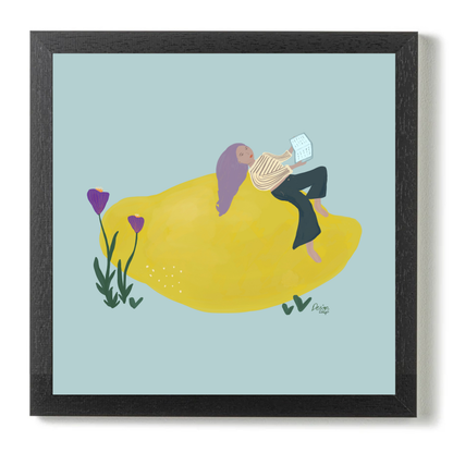 Summer Reading by Alix Campbell Art