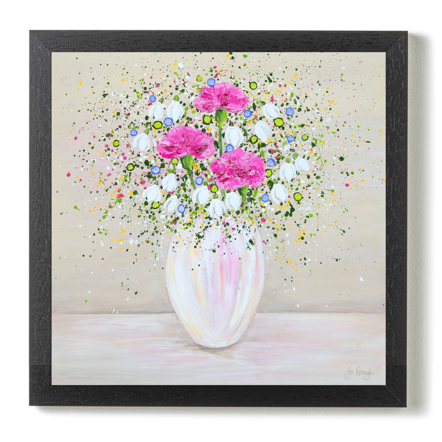 January Blooms by Jo Gough