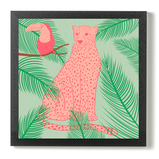 Pink Cheetah by Carrie Cantwell