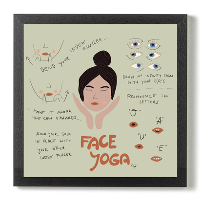 Face Yoga by Alix Campbell Art