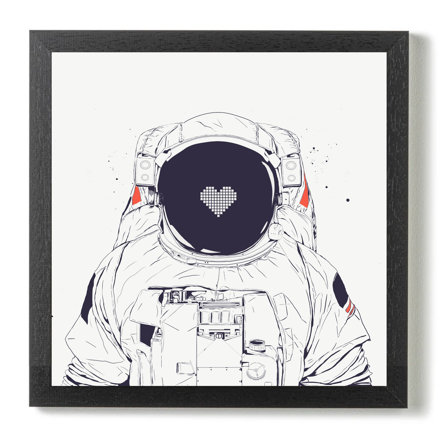 Astronaut Love by Balazs Solti