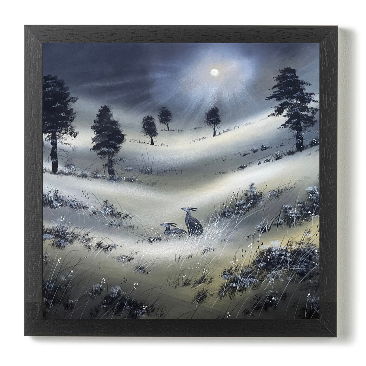 Hares In The Night by Stephen Allen