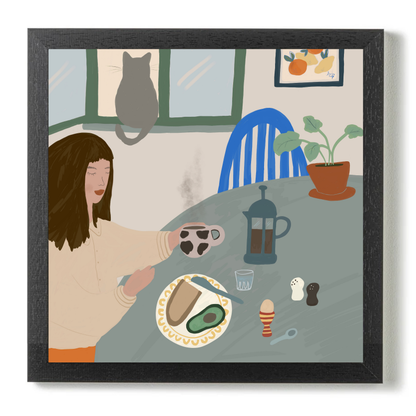 Breakfast Bliss by Alix Campbell Art