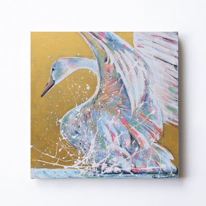 Loyal Swan by STUDIO PAINT-ING
