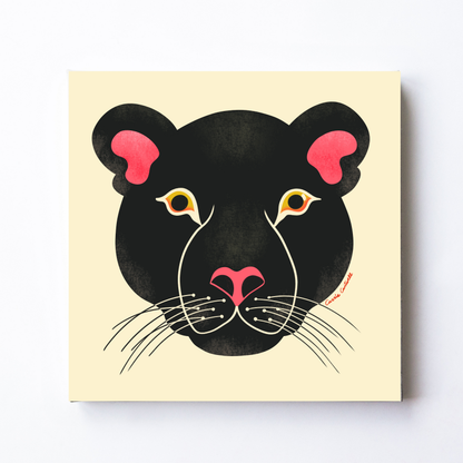 Jungle Cats Jaguar by Carrie Cantwell
