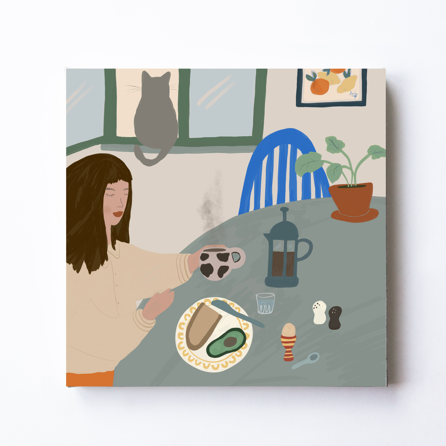 Breakfast Bliss by Alix Campbell Art