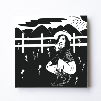 Goth Cowgirl by Carrie Cantwell