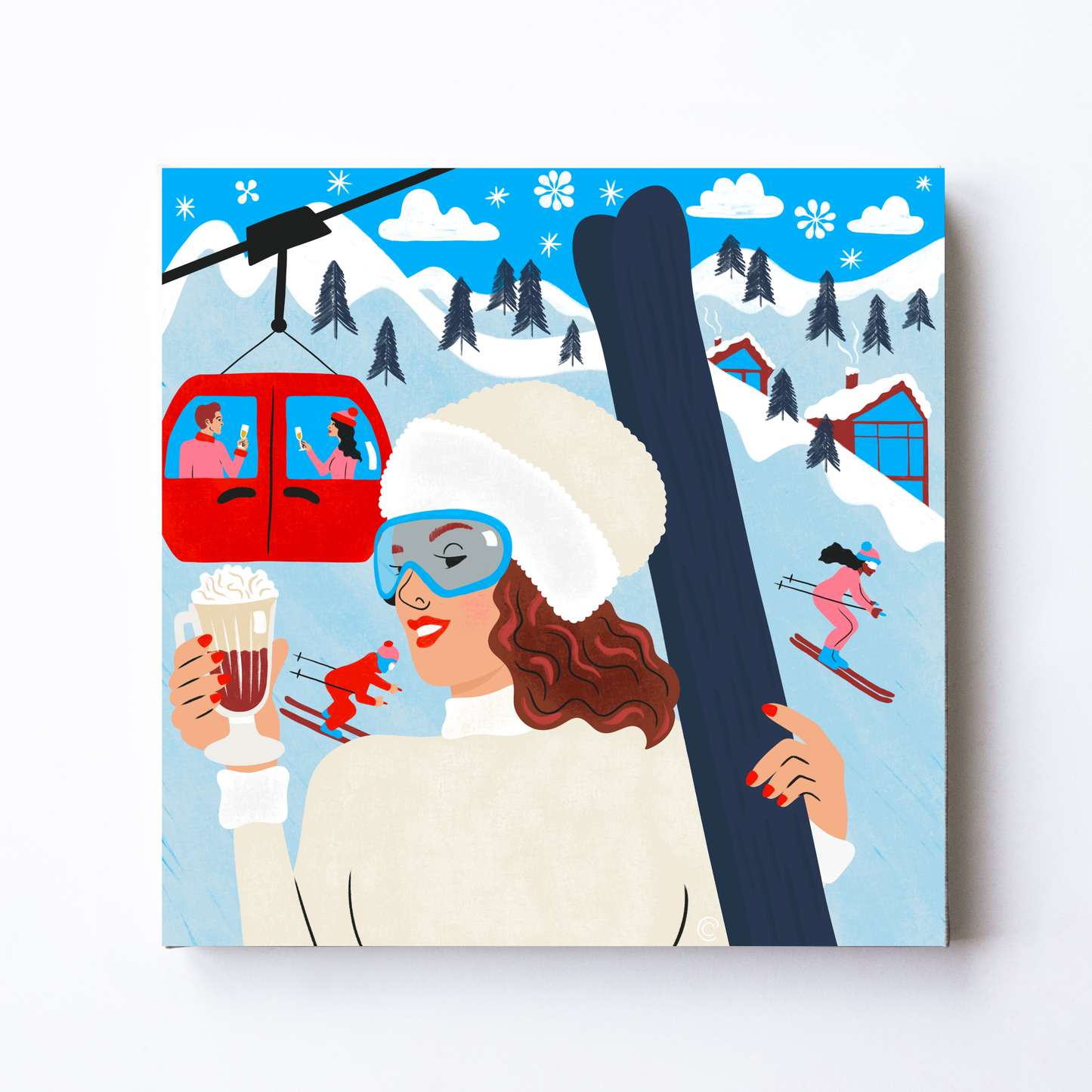 Apres Ski by Carrie Cantwell