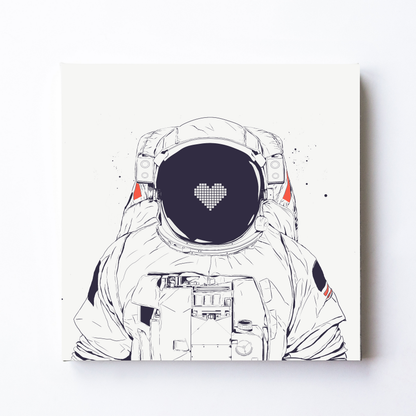 Astronaut Love by Balazs Solti
