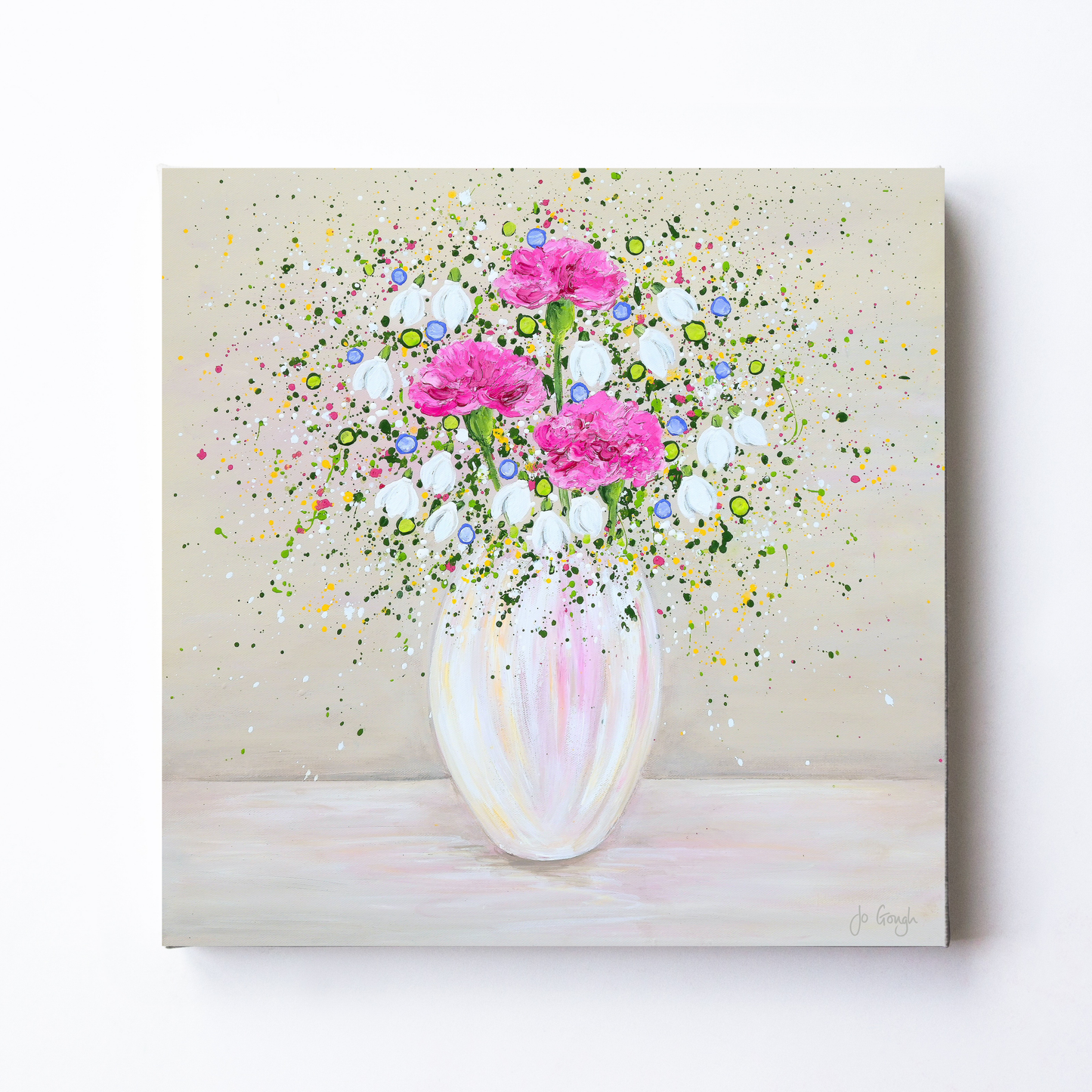 January Blooms by Jo Gough