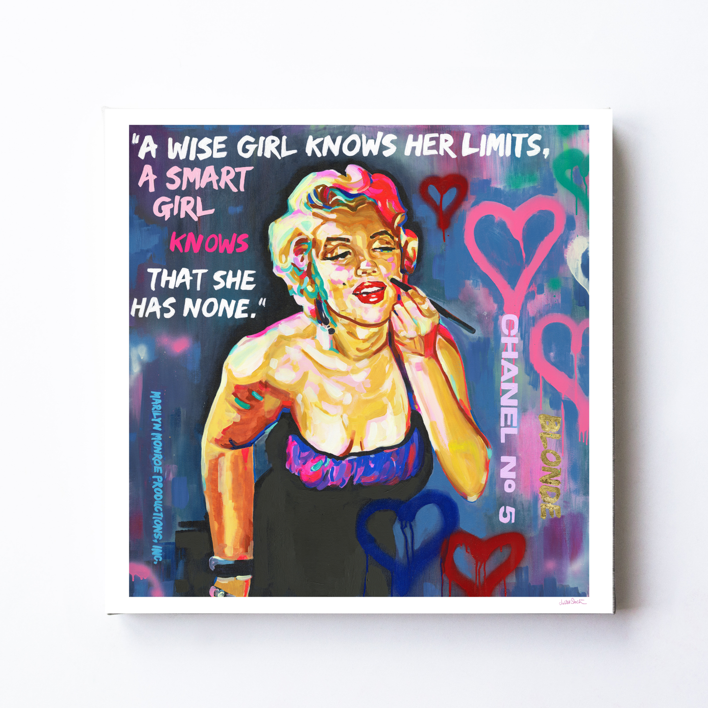 Marilyn Monroe - A Wise Girl Knows by Juliet Stockton