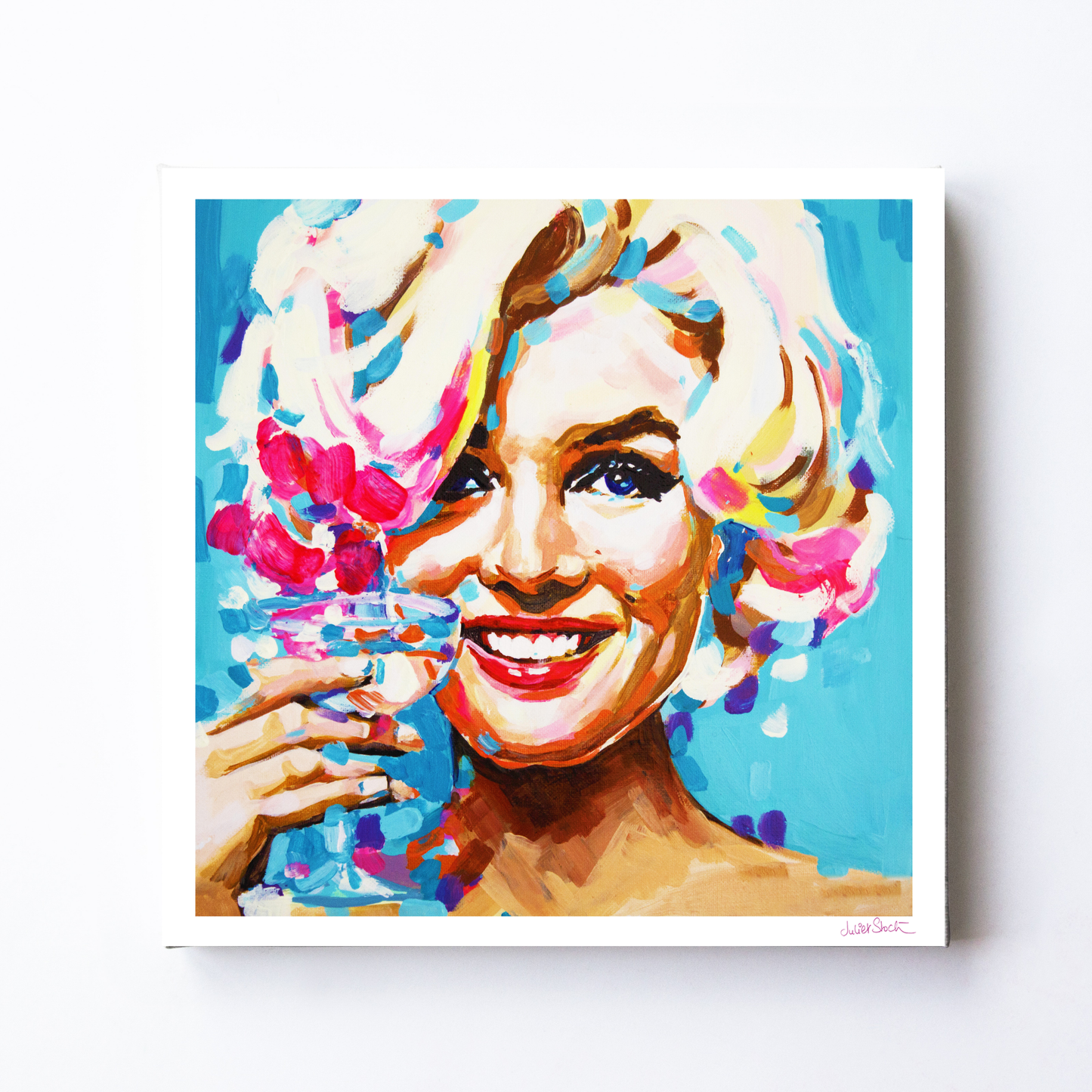 Marilyn Monroe - Keep Smiling by Juliet Stockton