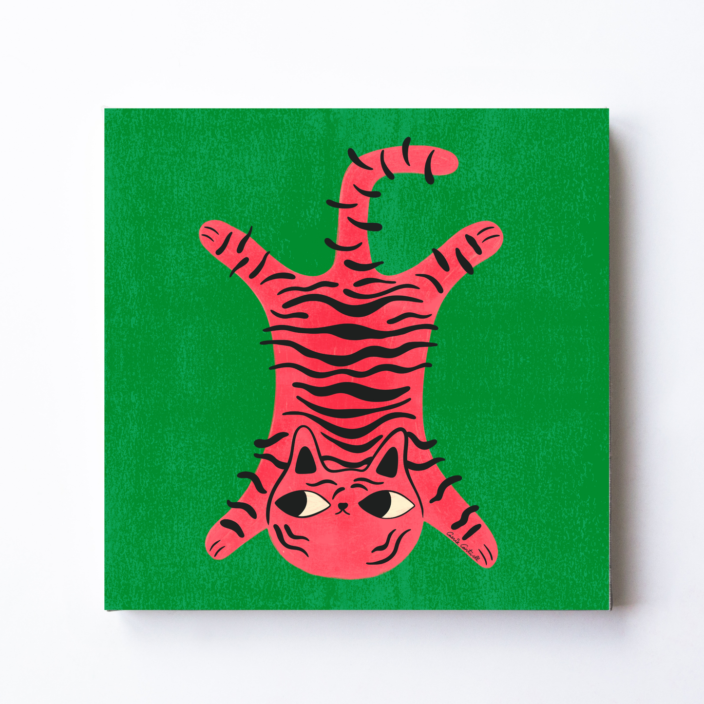 Cat Rug by Carrie Cantwell