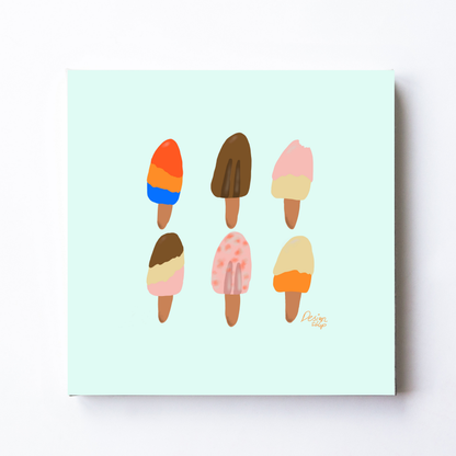 Ice Blocks by Alix Campbell Art
