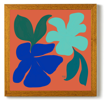 Graphic Floral 2 by Alix Campbell Art
