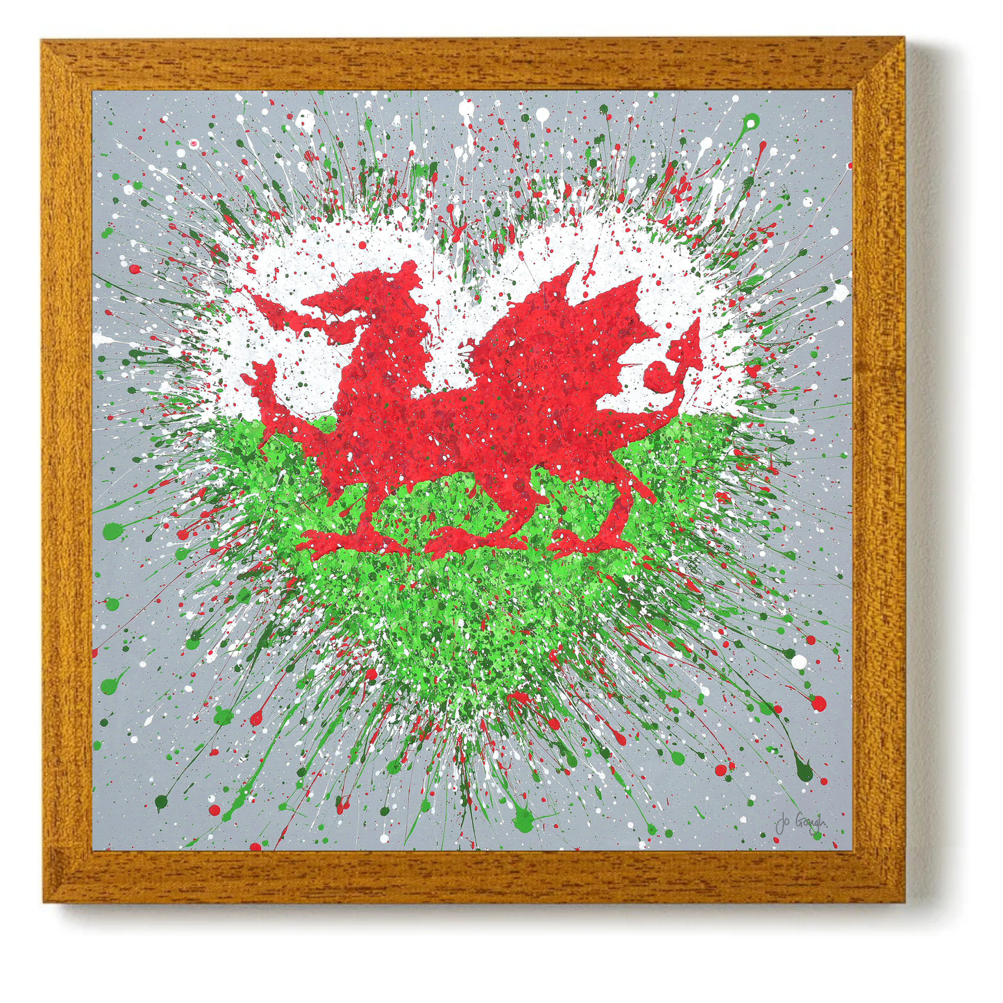 Y Ddraig Goch by Jo Gough