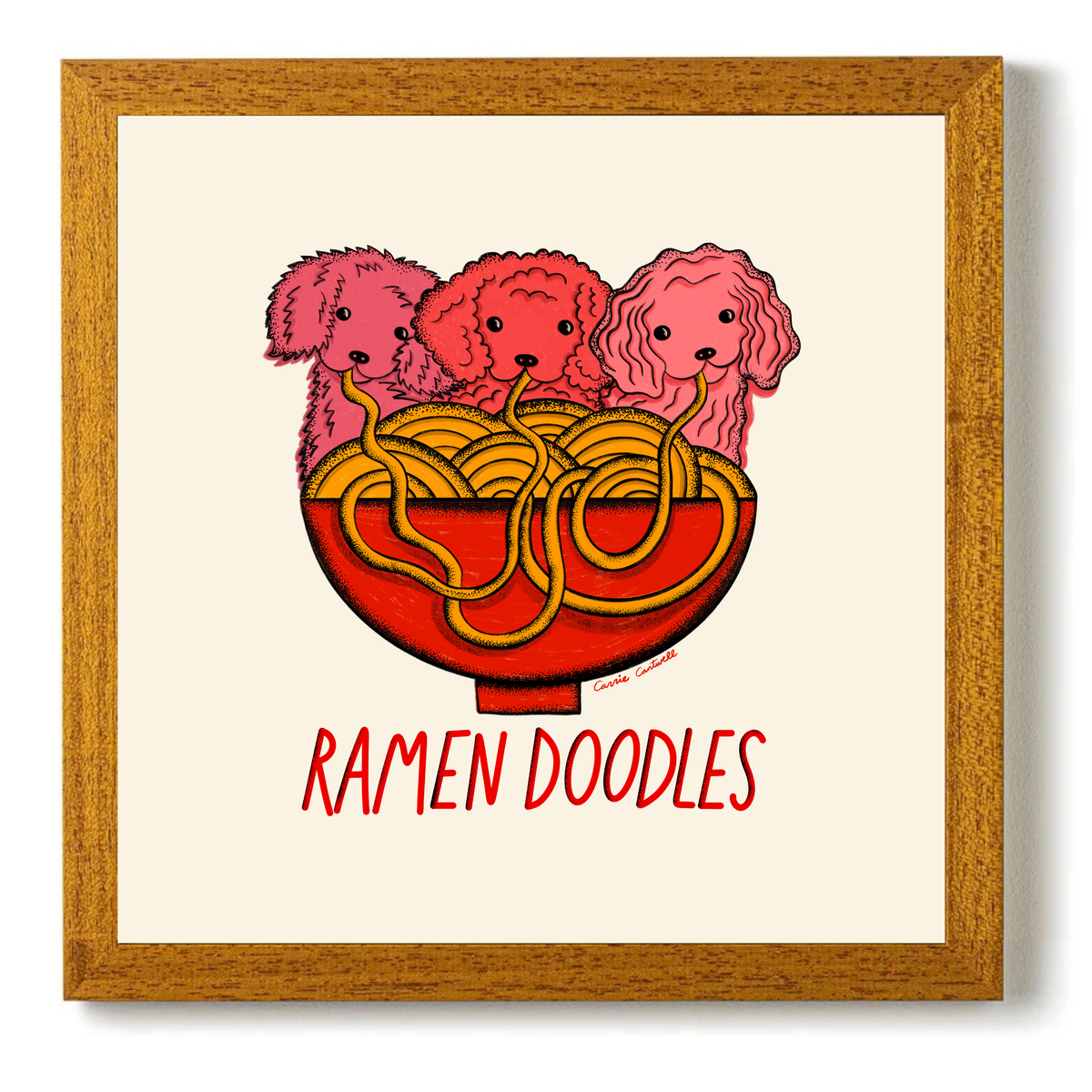 Ramen Doodles by Carrie Cantwell
