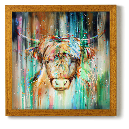 Highland Cow 111 by STUDIO PAINT-ING