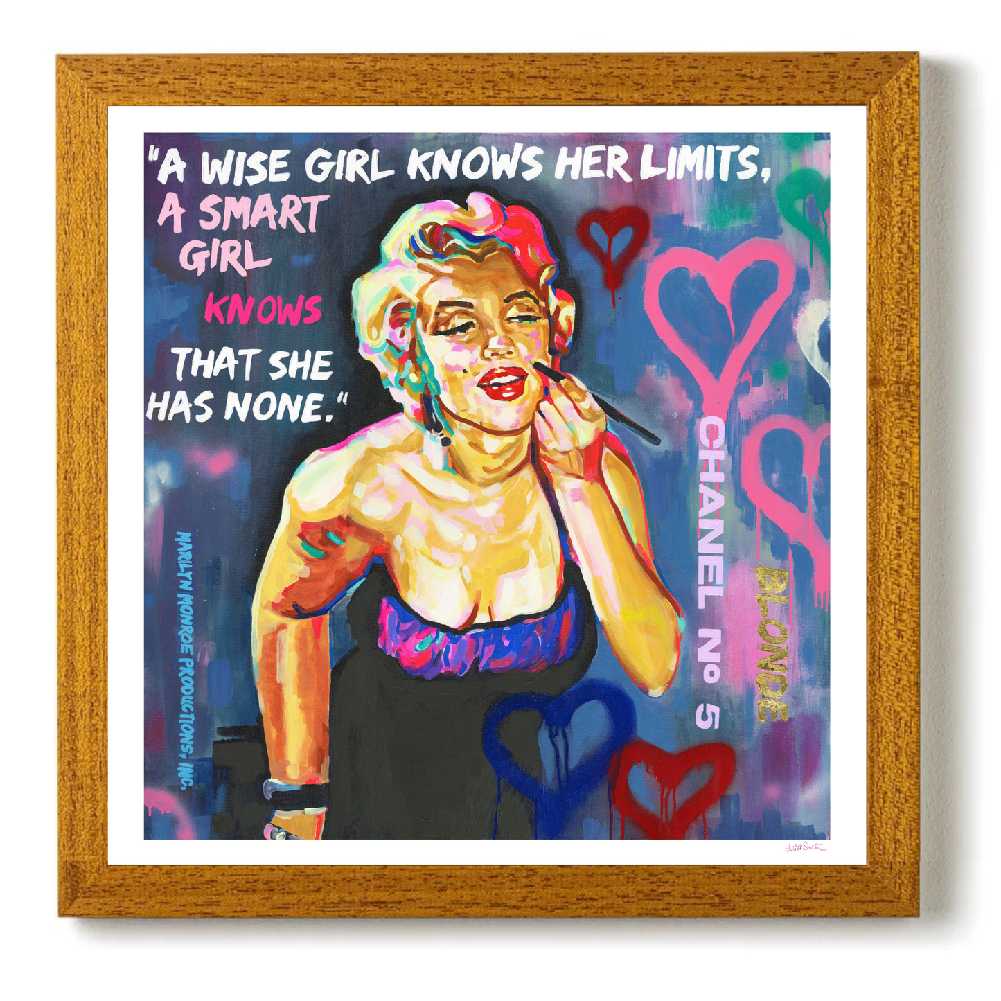 Marilyn Monroe - A Wise Girl Knows by Juliet Stockton