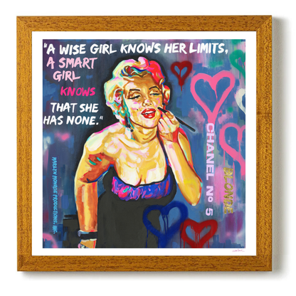 Marilyn Monroe - A Wise Girl Knows by Juliet Stockton