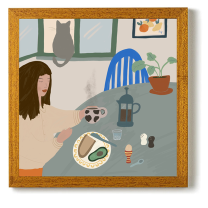 Breakfast Bliss by Alix Campbell Art