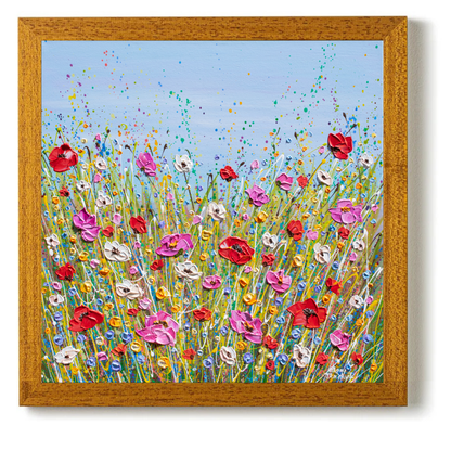Colourful Poppies by Olga Tkachyk