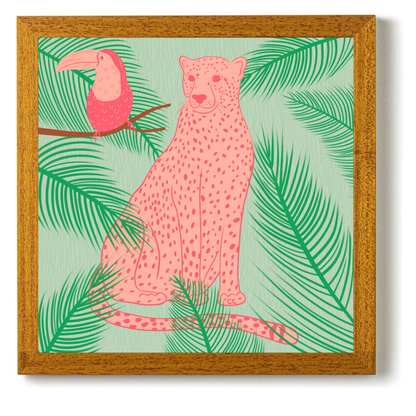 Pink Cheetah by Carrie Cantwell