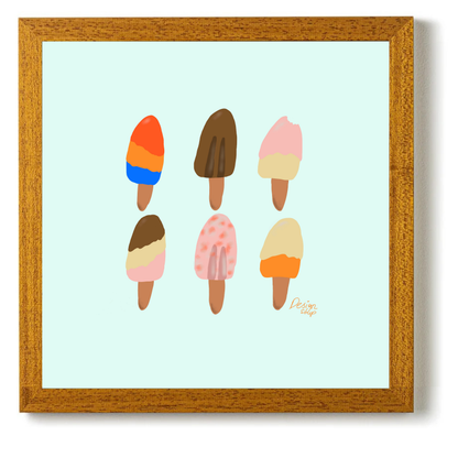 Ice Blocks by Alix Campbell Art