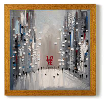 City Love Oil by Ekaterina Ermilkina