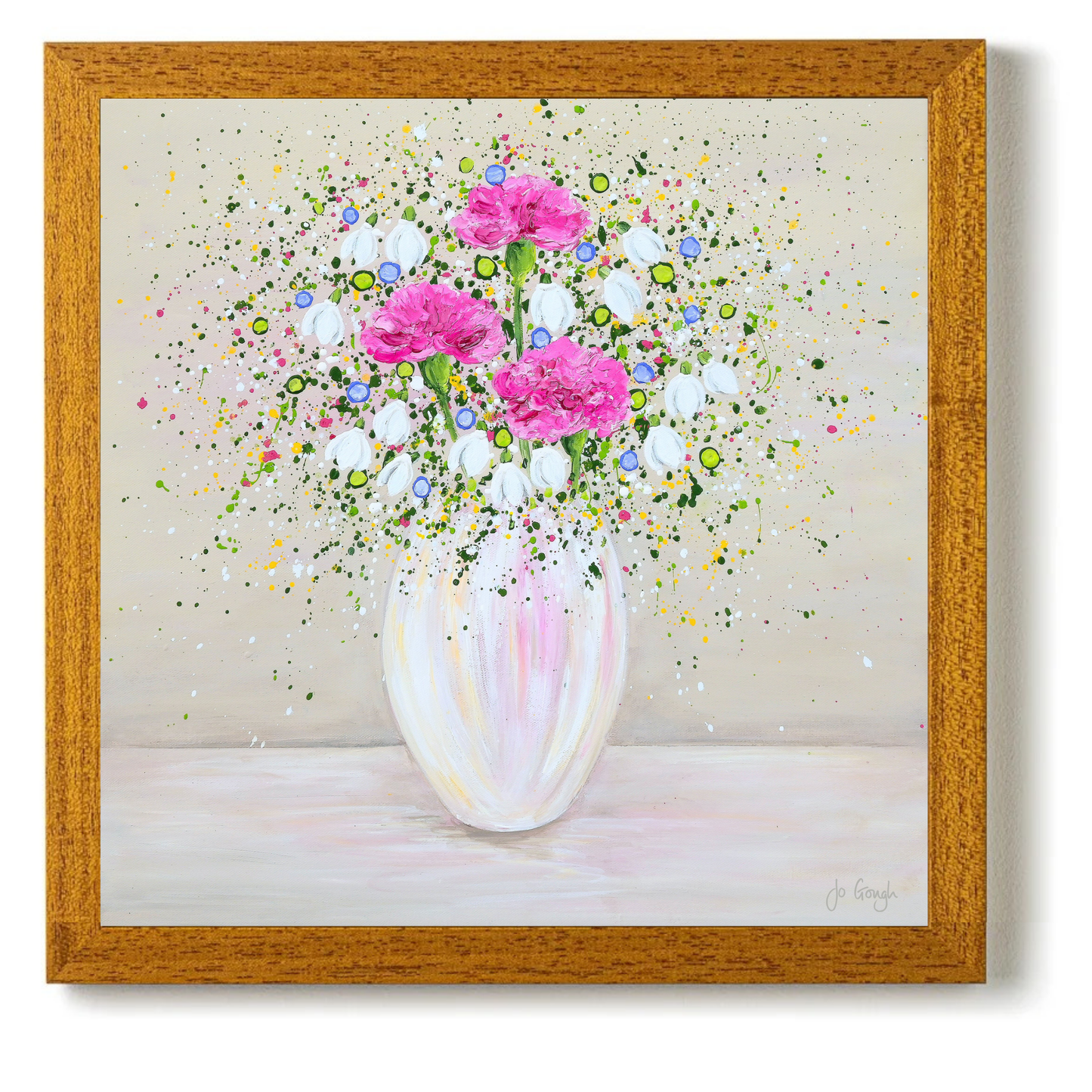 January Blooms by Jo Gough