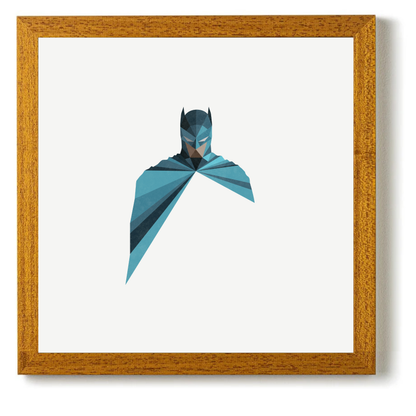 Super Geometry Dark As Knight by Jason Ratliff