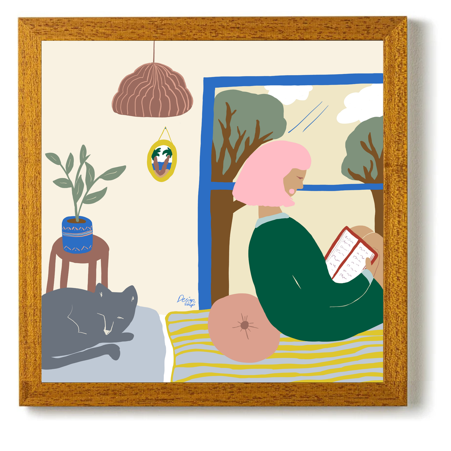 Favourite Pasttime by Alix Campbell Art