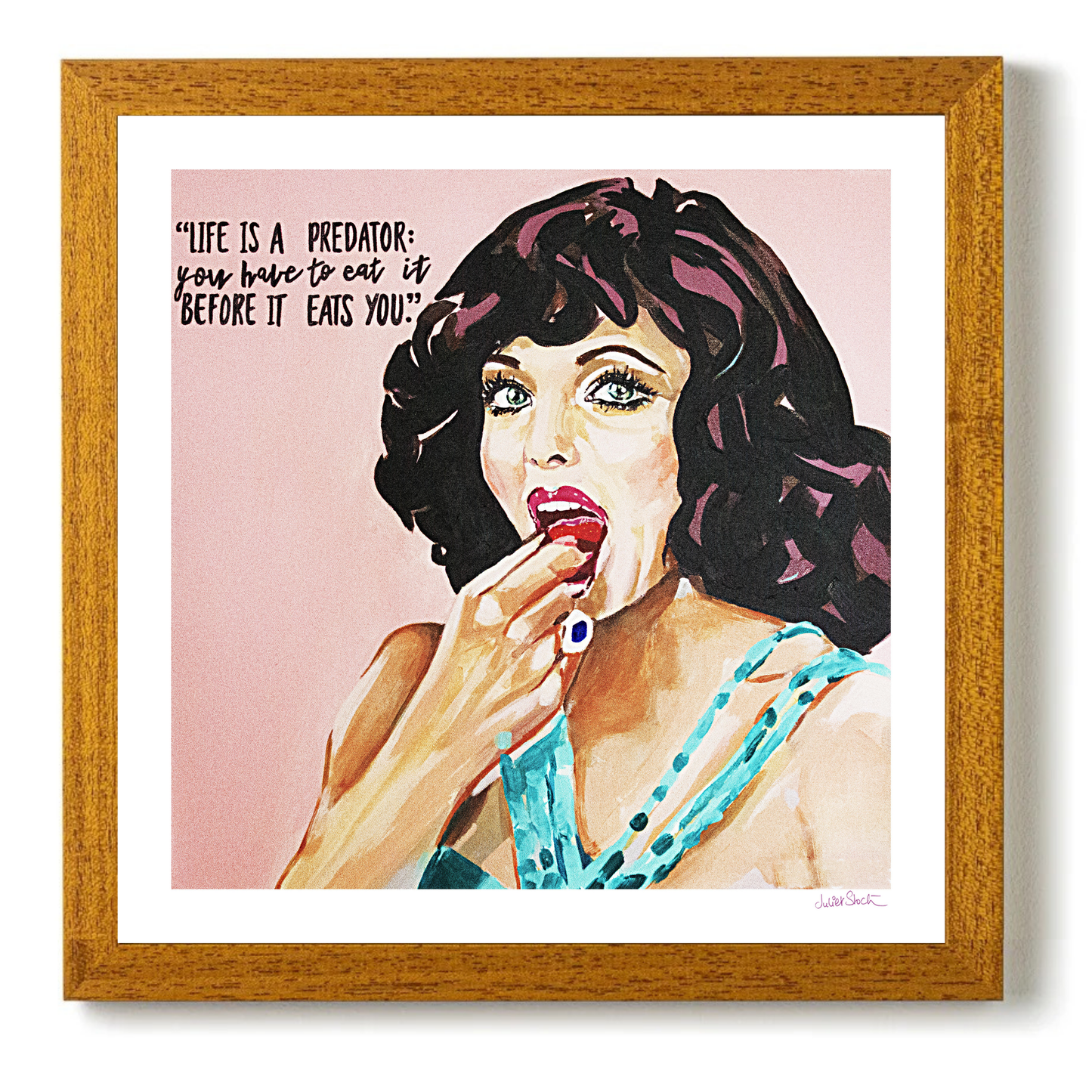 Joan Collins by Juliet Stockton
