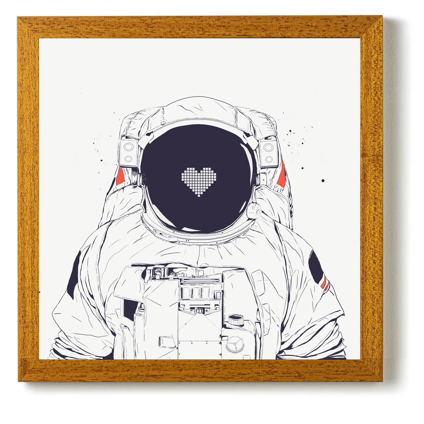 Astronaut Love by Balazs Solti